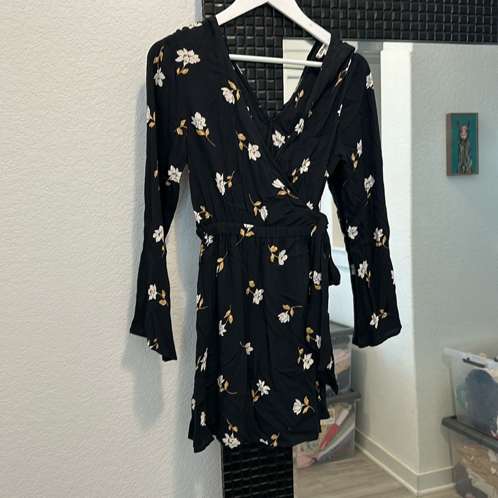 Billabong Floral Wrap Dress